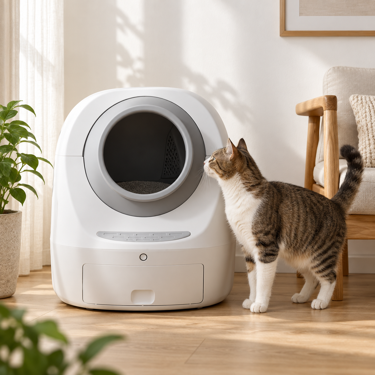 PetSharp AutoClean Pro™ Smart Self-Cleaning Cat Litter Box